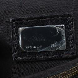 Pre Owned Fendi Brown Zucca Small Shoulder Bag