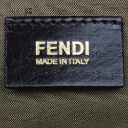 Pre Owned Fendi Giraffe Print Chef Hobo Shoulder Bag