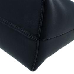 Fendi Black Leather By The Way Small Satchel Bag