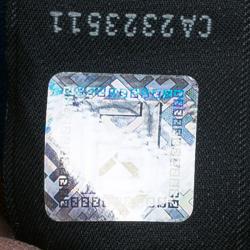 Pre Owned Fendi Multicolor Python Leather Large Peekaboo Tote Bag