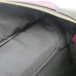 Pre Owned Fendi Pequin Pink Leather Pecan Hobo