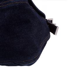 Pre Owned Fendi Denim and Leather Mama Shoulder Bag