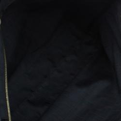 Pre Owned Fendi Tobacco Zucca Roll Tote Bag