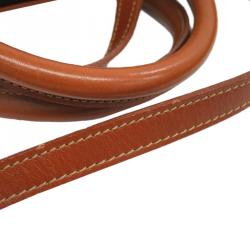 Pre Owned Fendi Tobacco Pequin Stripe Canvas Small Tote with Shoulder Strap