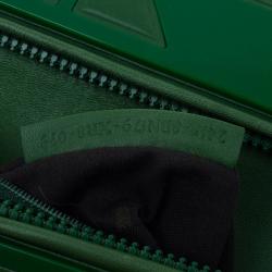 Pre Owned Fendi Green Leather To You Convertible Clutch Bag