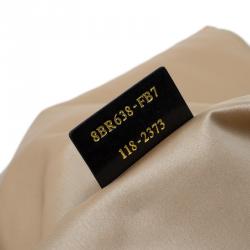 Pre Owned Fendi Orange Soft Leather Mama Forever Shoulder Bag