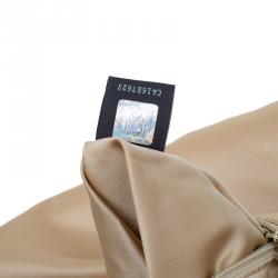 Pre Owned Fendi Orange Soft Leather Mama Forever Shoulder Bag