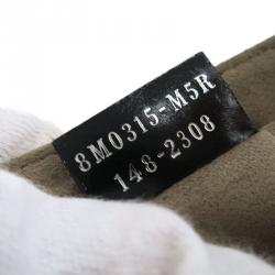 Pre Owned Fendi Black Nappa Leather Mini Be Baguette Crossbody Bag