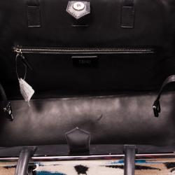 Pre Owned Fendi Multicolor Shearling Large 2Jours Tote