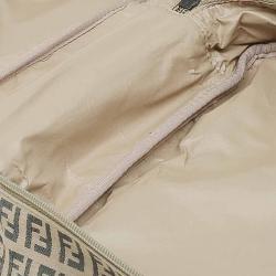 مملوكة مسبقًا حقيبة مكياج فندي كانفاس زوكينو بيج