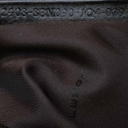 Pre Owned Fendi Brown Zucchino Canvas Shopping Tote