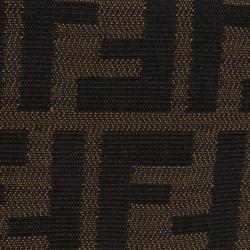 Pre Owned Fendi Brown Zucca Canvas Continental Wallet