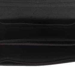Pre Owned Fendi Brown Zucca Canvas Continental Wallet