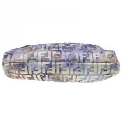 Pre Owned Fendi Multicolor Zucca Canvas Medium Chef Shoulder Bag