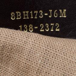 Pre Owned Fendi Tobacco Zucca Canvas Shopping Tote