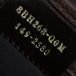 Pre Owned Fendi Tobacco Zucca Canvas Jacquard Grande Shopping Tote