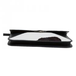 Pre Owned Fendi Multicolor Calf Hair and Leather 2Jours Envelope Clutch