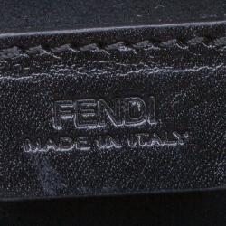 Pre Owned Fendi Multicolor Calf Hair and Leather 2Jours Envelope Clutch