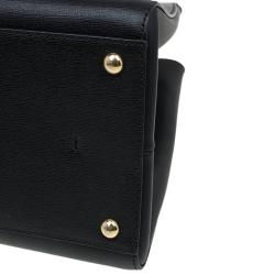 Pre Owned Fendi Black Saffiano Leather 2Jours Tote