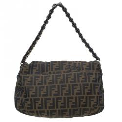 Pre Owned حقيبة فندي كلاسيك كانفاس زوكا ميا بقلاب