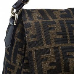 Pre Owned حقيبة فندي كلاسيك كانفاس زوكا ميا بقلاب