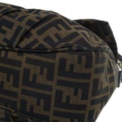 Pre Owned حقيبة فندي كلاسيك كانفاس زوكا ميا بقلاب