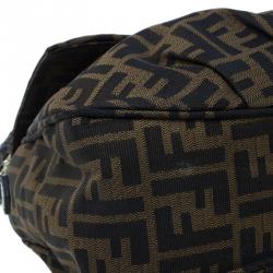 Pre Owned حقيبة فندي كلاسيك كانفاس زوكا ميا بقلاب