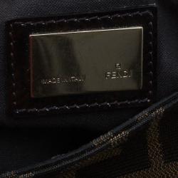 Pre Owned حقيبة فندي كلاسيك كانفاس زوكا ميا بقلاب