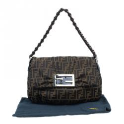 Pre Owned حقيبة فندي كلاسيك كانفاس زوكا ميا بقلاب