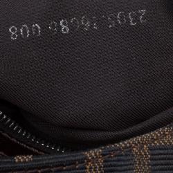 Pre Owned Fendi Tobacco Zucca Canvas Hobo