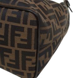 Pre Owned Fendi Tobacco Zucca Canvas Hobo
