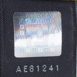 Pre Owned Fendi Brown Zucca Canvas Chef De Jour Bag