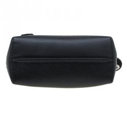 Pre Owned Fendi Black Leather Mini By The Way Crossbody Bag