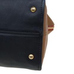 Pre Owned Fendi Multicolor Leather Large Chameleon Satchel