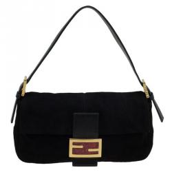 Fendi Black Baguette Bag