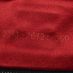 Pre Owned Fendi Black Suede Baguette Shoulder Bag