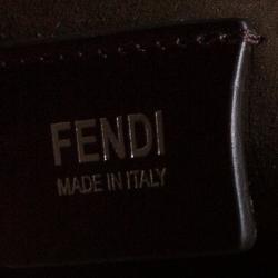 Pre Owned Fendi Bi Color Leather Large 3Jours Tote
