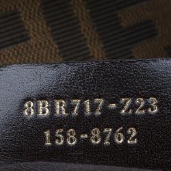 Pre Owned Fendi Tobacco Zucca Canvas Shopping Tote