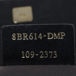 Pre Owned Fendi Black Zucca Fabric Mia Shoulder Bag