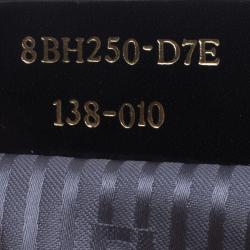 Pre Owned Fendi Grey Saffiano Leather 2Jours Tote