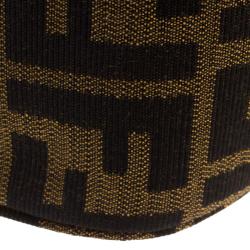 Pre Owned Fendi Tobacco Zucca Canvas Crossbody Bag