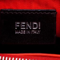 Pre Owned Fendi Candy Red Saffiano Leather 2Jours Tote