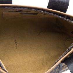 Pre Owned Fendi Brown Zucca Canvas Mini Tote