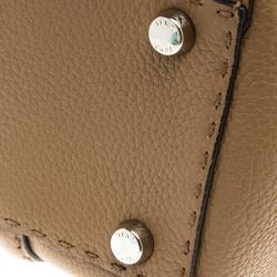 Pre Owned Fendi Brown Leather Satchel