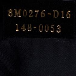 Pre Owned Fendi Black Leather Fendista Pochette Crossbody Bag