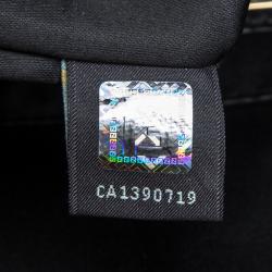 Pre Owned Fendi Black Leather Mia Shoulder Bag