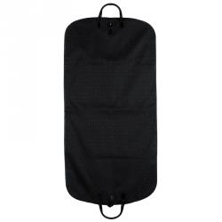 Pre Owned Fendi Black Zucchino Canvas Garment Bag