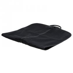 Pre Owned Fendi Black Zucchino Canvas Garment Bag