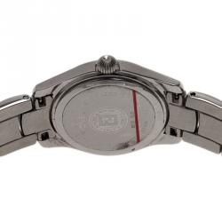 Pre Owned Fendi Pink Stainless Steel 210L Women's Wristwatch 34MM
