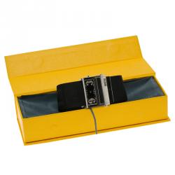 Pre Owned Fendi Black Stainless Steel Diamond Zip Code Women's Wristwatch 40MM